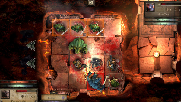 Warhammer Quest, the digital edition of the game as available on Steam.
