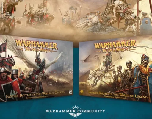 Warhammer the Old World Reveals Bretonnia & Tomb Kings Starter Boxes Warhammer The Old World's Starter Boxes, Bretonnia and Tomb Kings.