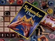 Space Cowboys Adds Splendor Duel: Counterfeiters Expansion for July Release Splendor Duel Cover Image